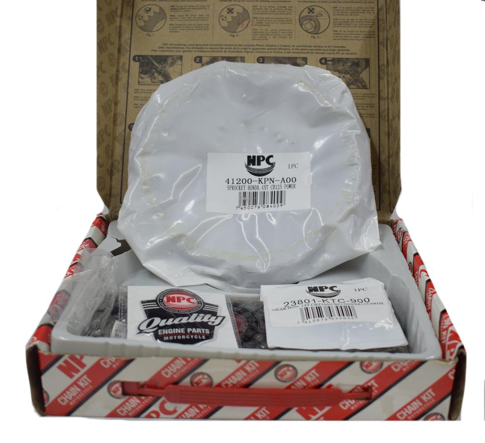Kit Arrastre Cb125E Power Sport Generico Npc Japon y Más