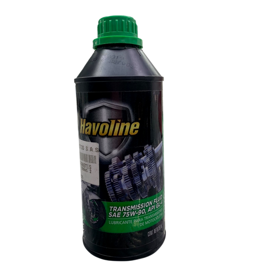 Aceite de transmision HAVOLINE 75wmineral 90 mililitros 250