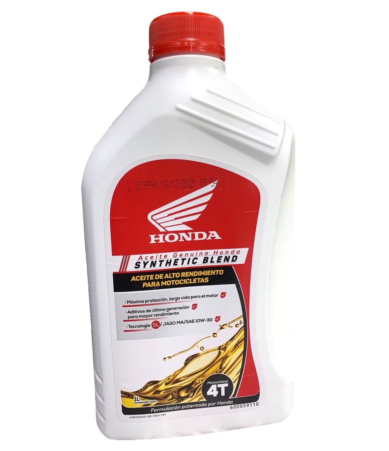 Aceite de motor pro honda 10wsemisintetico 30 tiempos 4