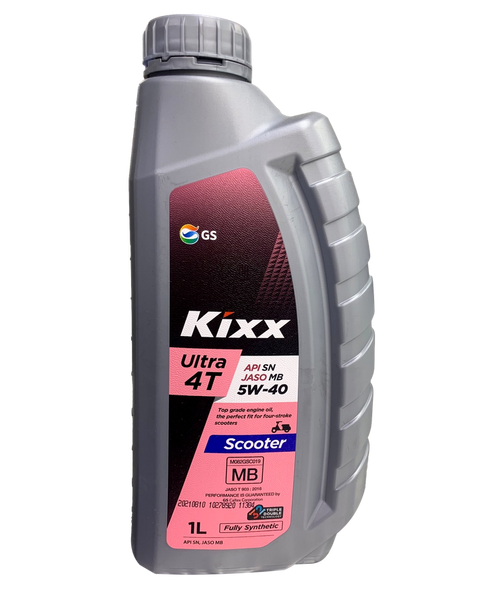 Aceite De Motor Kixx 5Wsintetico 40 Ultra Scooter Tiempos 4