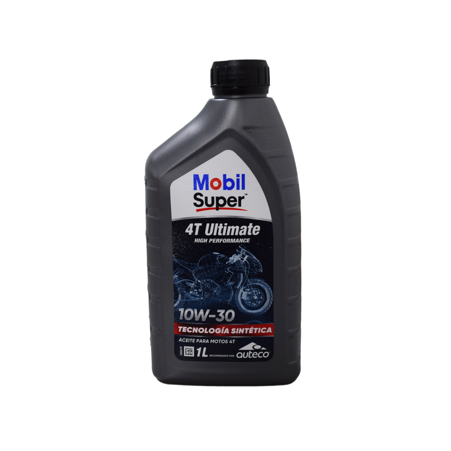 Aceite De Motor Mobil 10Wsemisintetico 30 Ultimate Tiempos 4