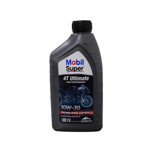 Aceite De Motor Mobil 10Wsemisintetico 30 Ultimate Tiempos 4