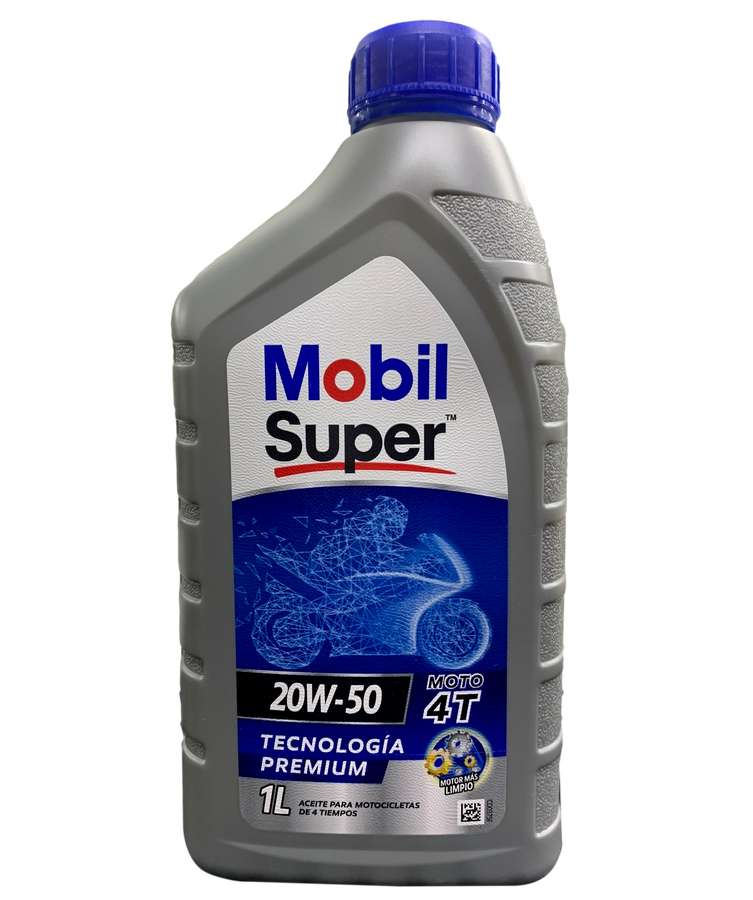 Aceite De Motor Mobil 20Wmineral 50 Super Tiempos 4