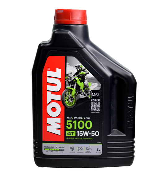 Aceite de motor MOTUL 15wsemisint 50ético tiempos 4 litros 2 5100