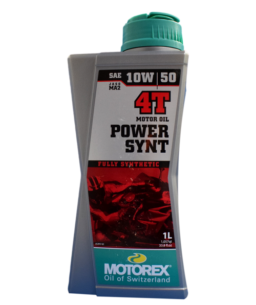 Aceite De Motor Motorex 10Wsintetico 50 Power Synt Tiempos 4