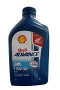 Aceite De Motor Shell Advance 15Wsemisintetico 50 Ax7 y Más