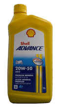 Aceite De Motor Shell Advance 20Wmineral 50 Ax5 Tiempos 4