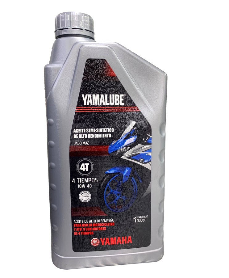 Aceite De Motor Yamalube 10Wsemisintetico 40 Plata y Más