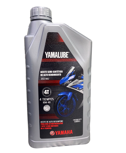 Aceite De Motor Yamalube 10Wsemisintetico 40 Plata y Más