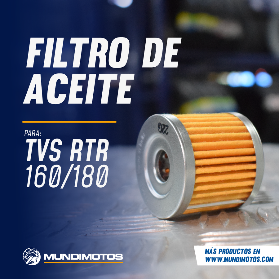 Filtro de aceite rtr 160/tvs 180 original