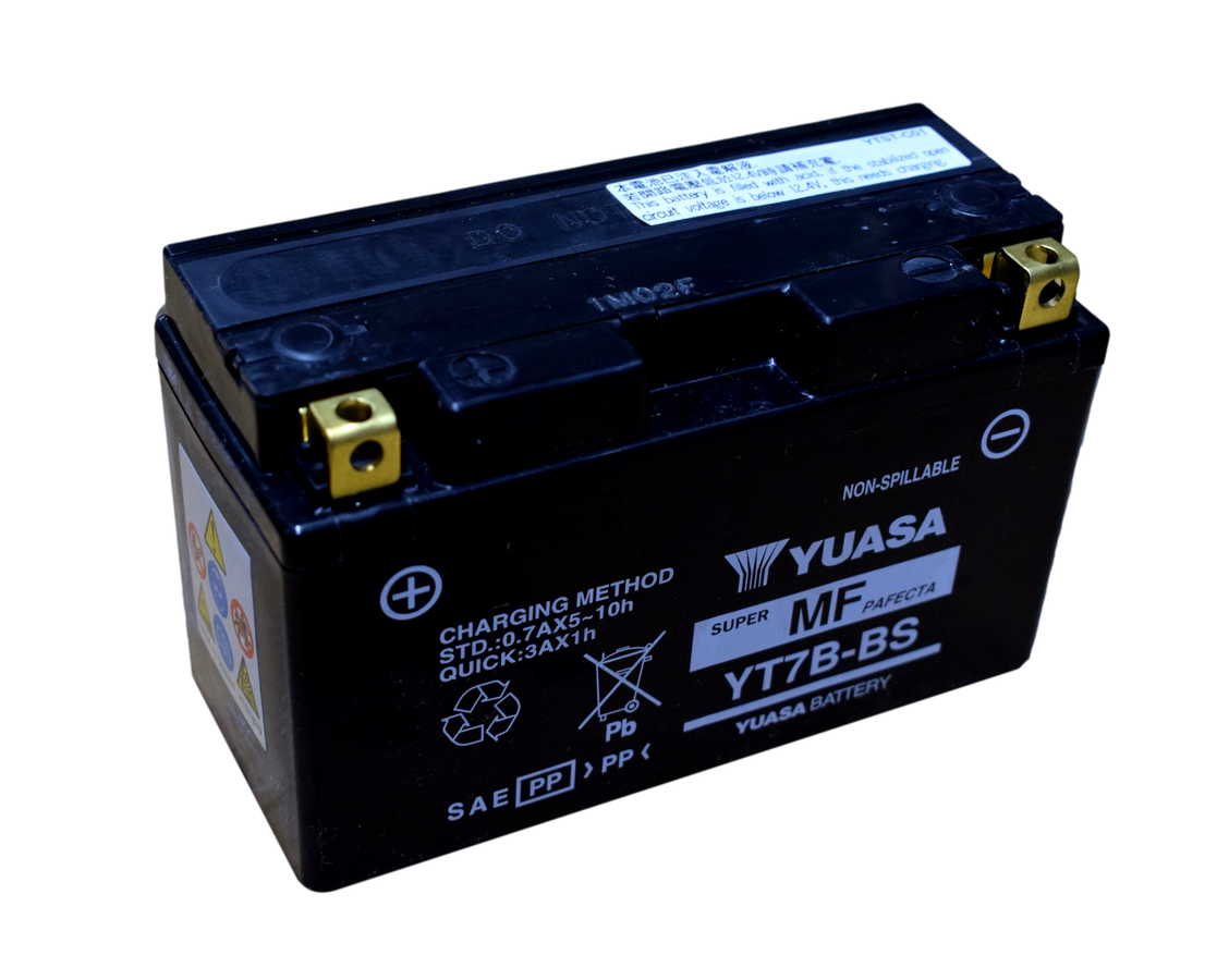 Bateria Yuasa Yt7B-Bs (12V-6.5Ah) Generico Japon ( y Más