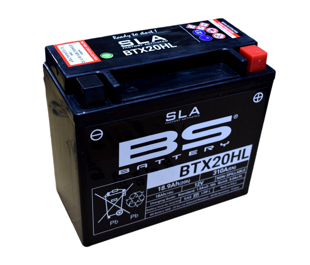 Bateria Ytx20L-Bs (12V-18Ah) Generico Chino (Grizzly y Más