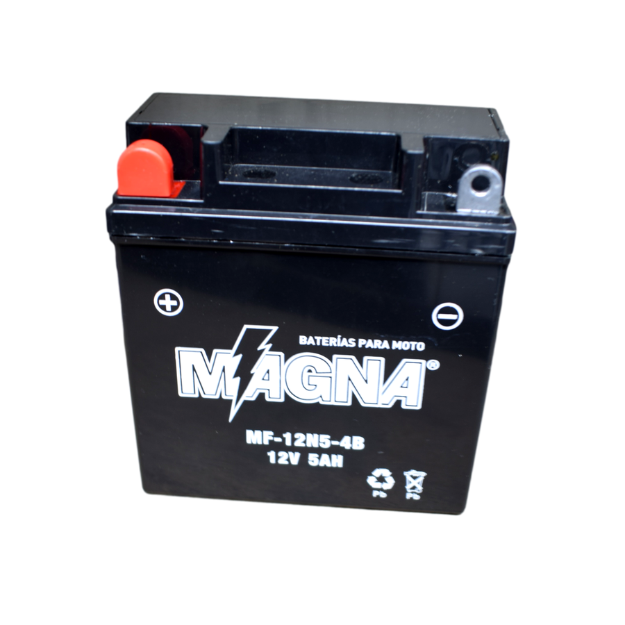 Bateria Magna 12N5-4B (12V-5Ah) Generico Nacional (Ax y Más