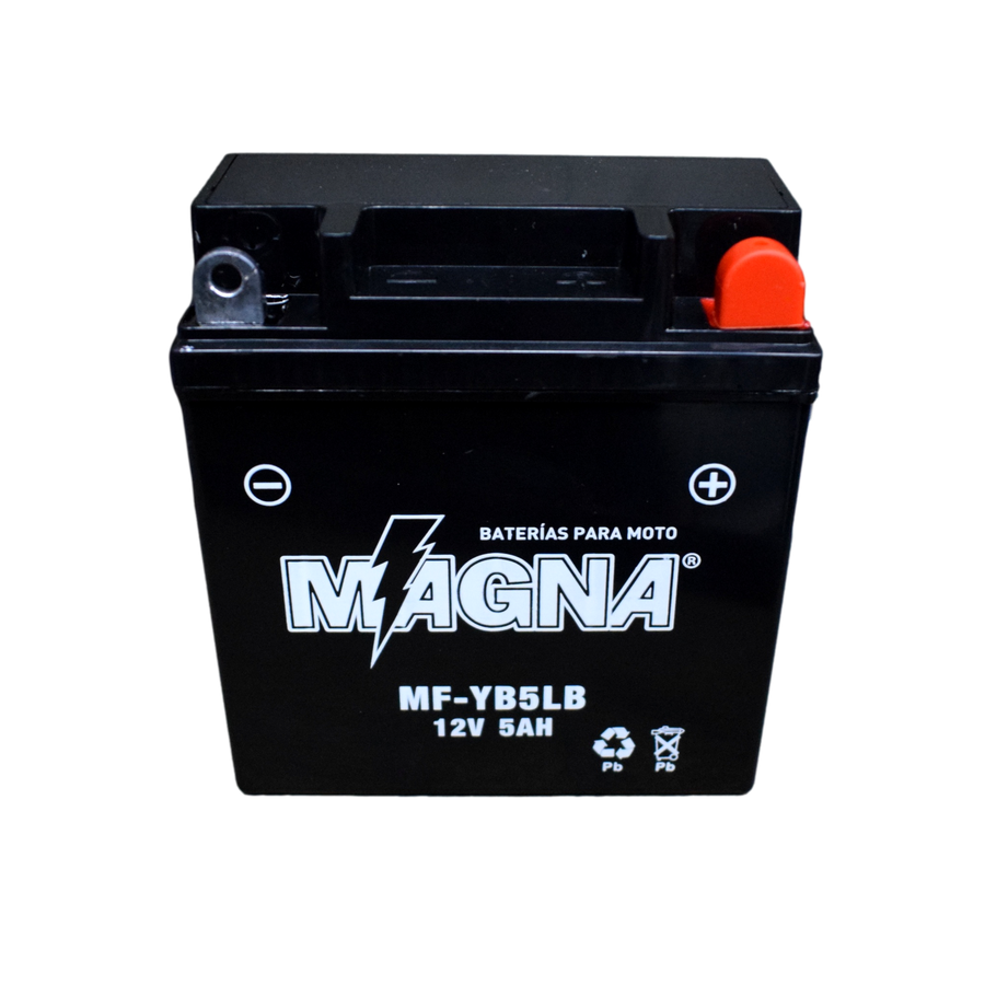 Bateria Magna Yb5L-B (12V-5Ah) Generico Nacional ( y Más