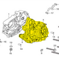 Carter Izquierdo De Motor Splendor Nxg Honda Original