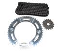Kit De Arrastre (17/Dientes 49) Xr Honda 150 Original