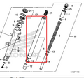 Barra De Suspension Delantera Cb 160F Honda Original