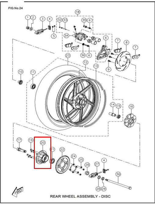 Porta sprocket rtr 160/tvs 180 original