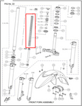 Resorte De Telescopio Rtr 160/Tvs 180 Original