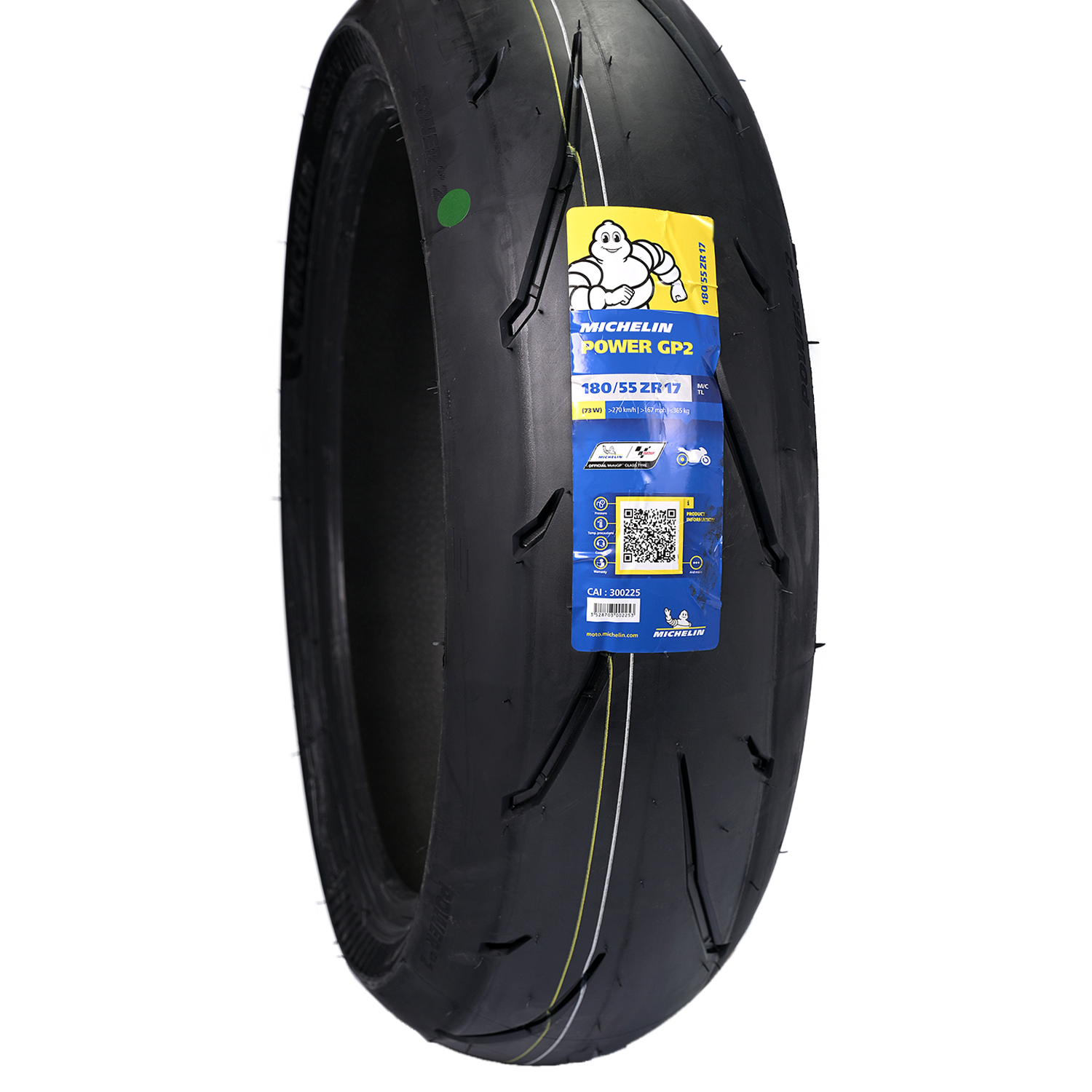 Llanta MICHELIN 180 55zr-power 17 gp trasera 2 73w
