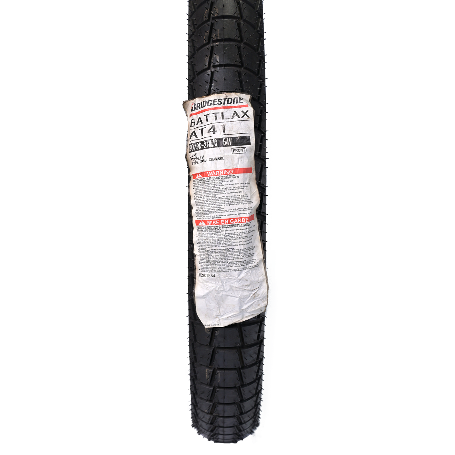 Llanta 90/90-at 21battlax 41 at41 54v fr BRIDGESTONE