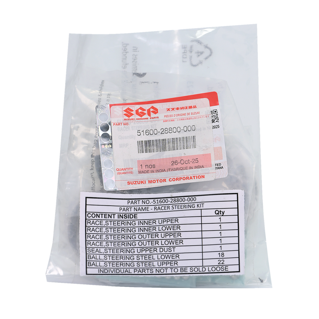 Kit cunas de direccion gixxer 150 - hayate SUZUKI 110 original