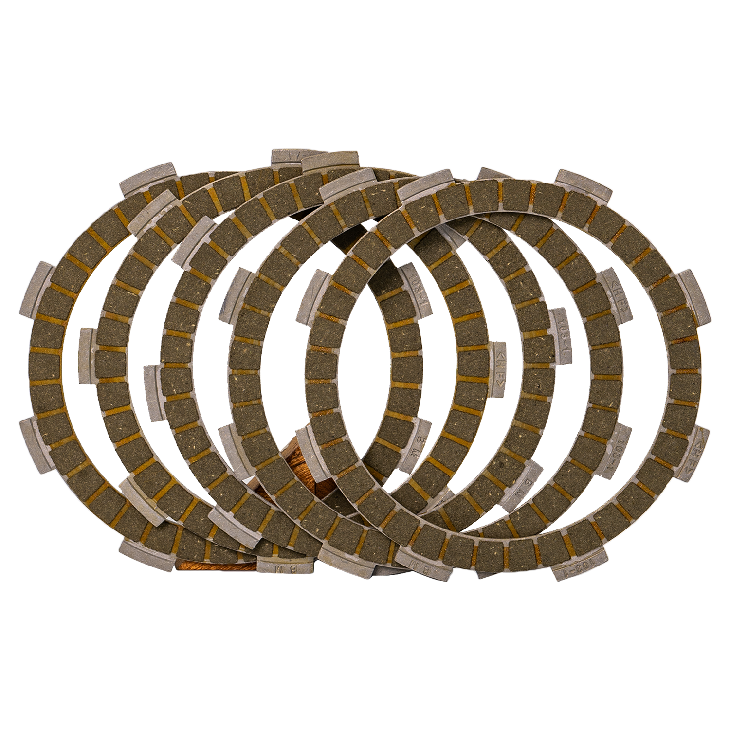 Set discos de clutch (setx5) rtx AKT original