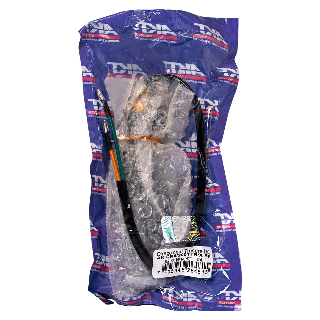 Direccional trasera izquierda cr4 - tt ds AKT 200 original