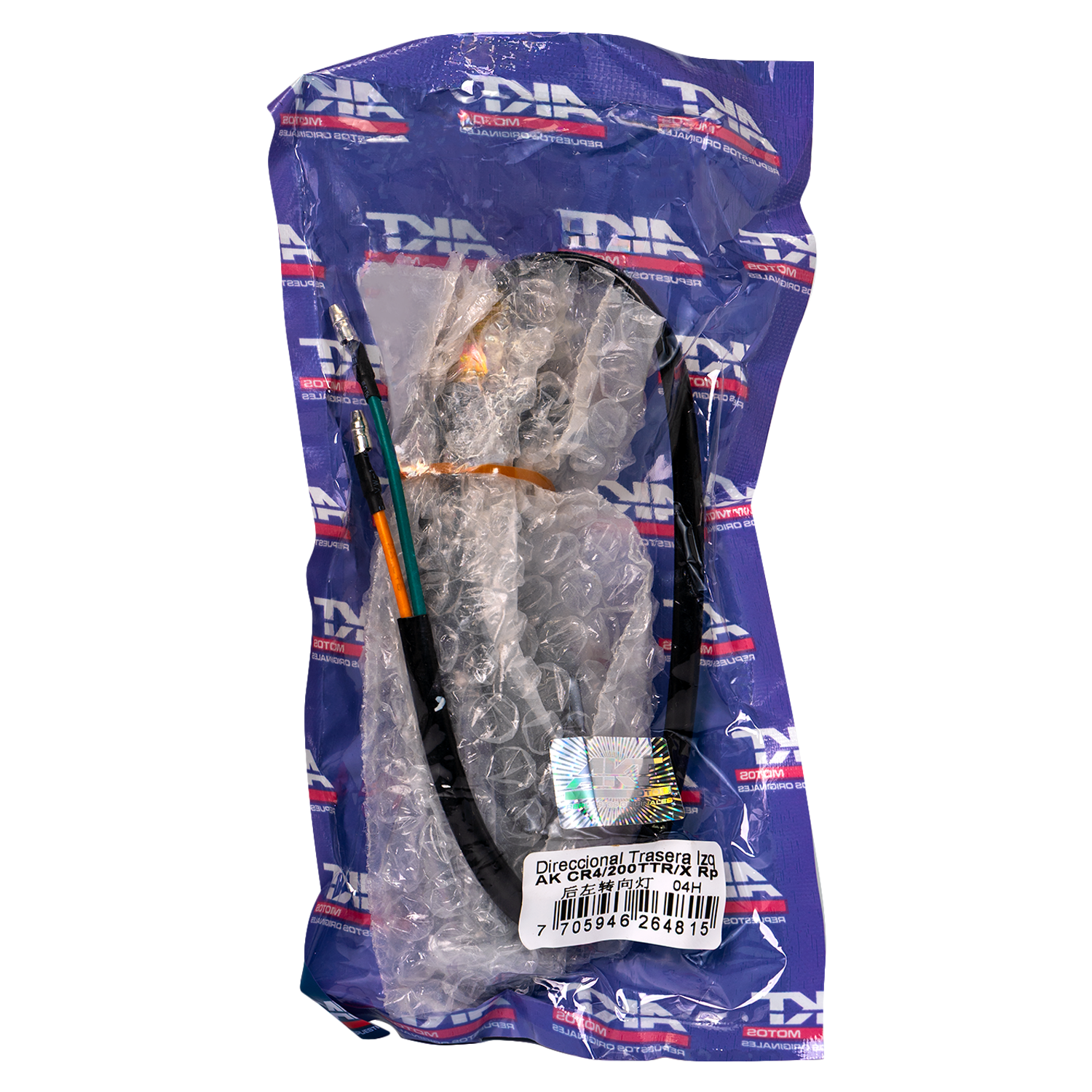 Direccional trasera izquierda cr4 - tt ds AKT 200 original