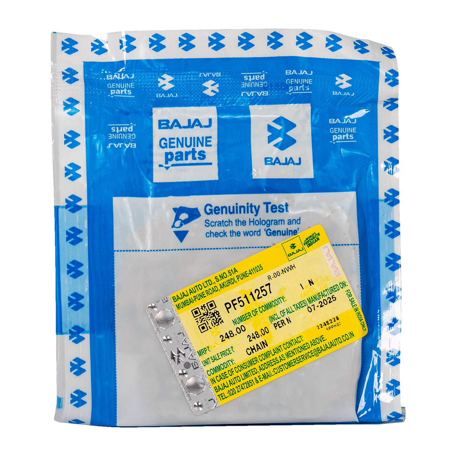 Cadenilla boxes ct es 102/ks BAJAJ original