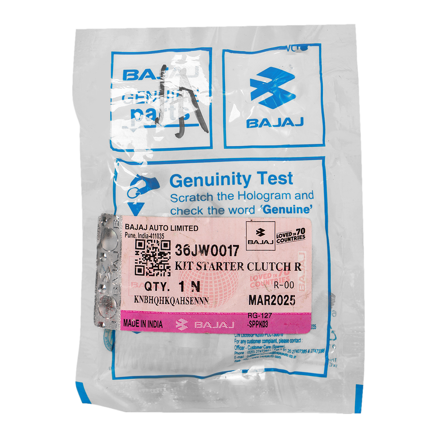 Kit reparacion bendix & tornillos pulsar 135 /xcd BAJAJ