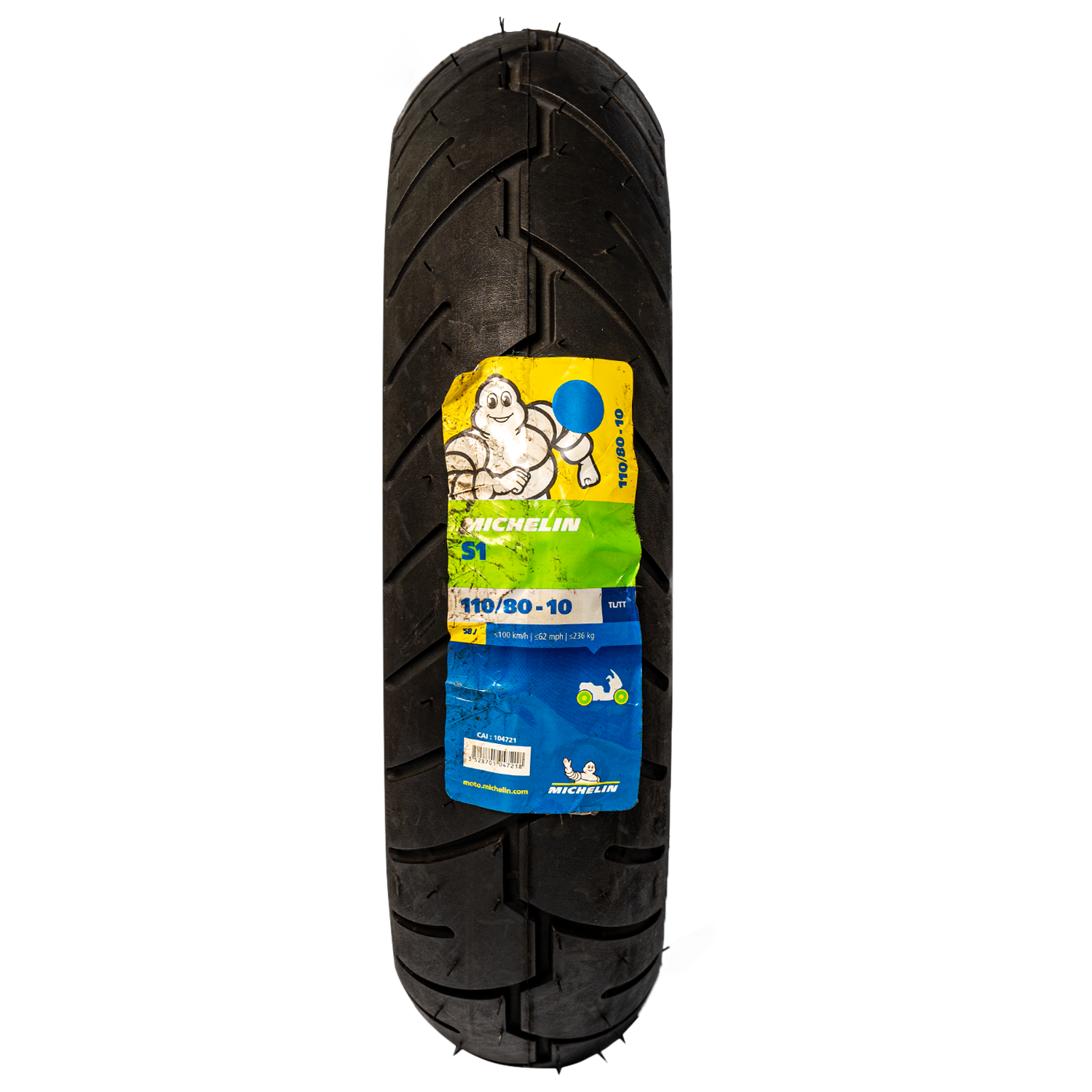 Llanta MICHELIN 110 80-10 ssellomatic 1
