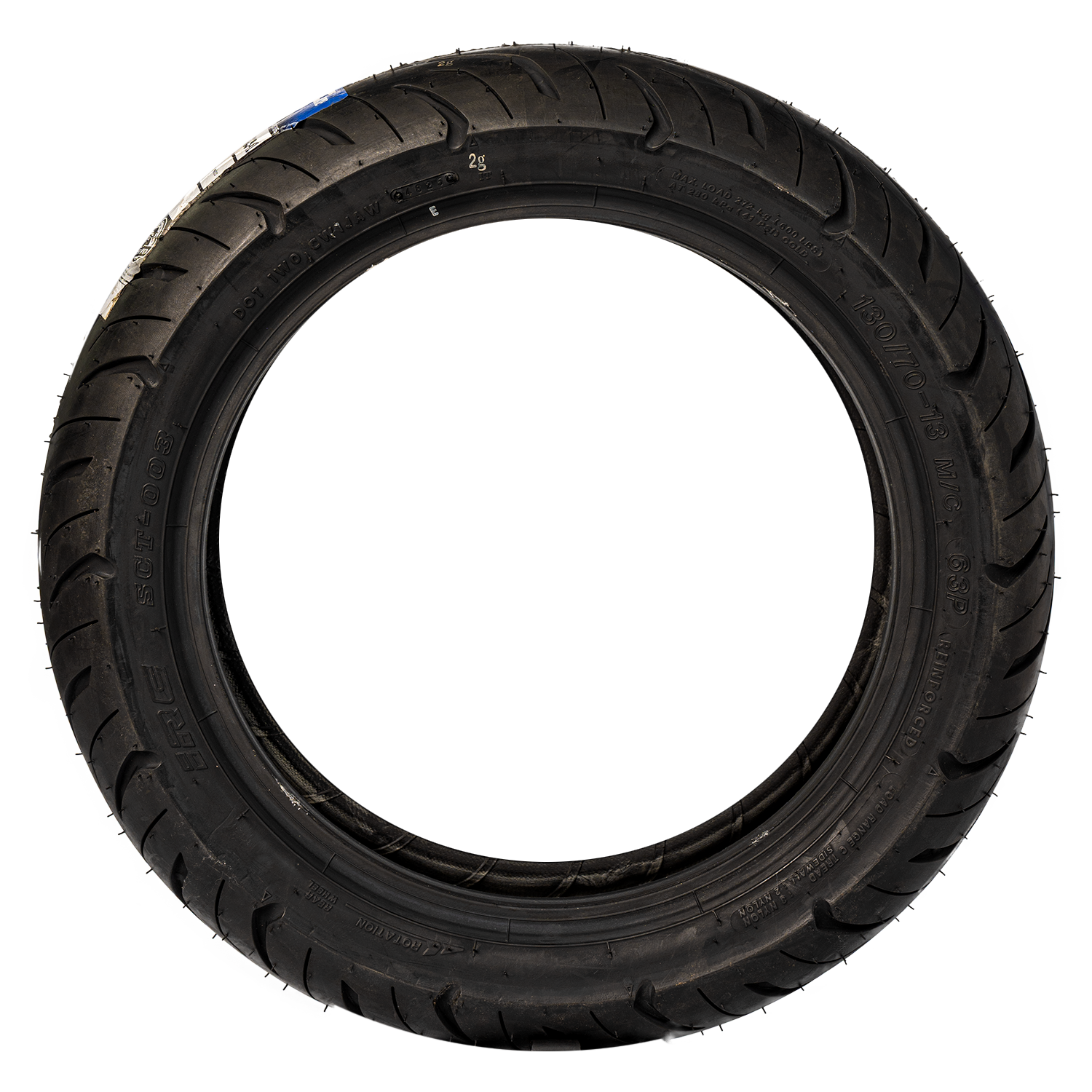 Llanta IRC 130 70-sct 13trasera 003 sellomatic