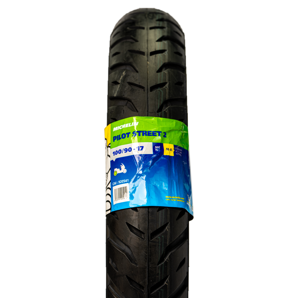 Llanta MICHELIN 100 90-pilot 17 street sellomatic 2