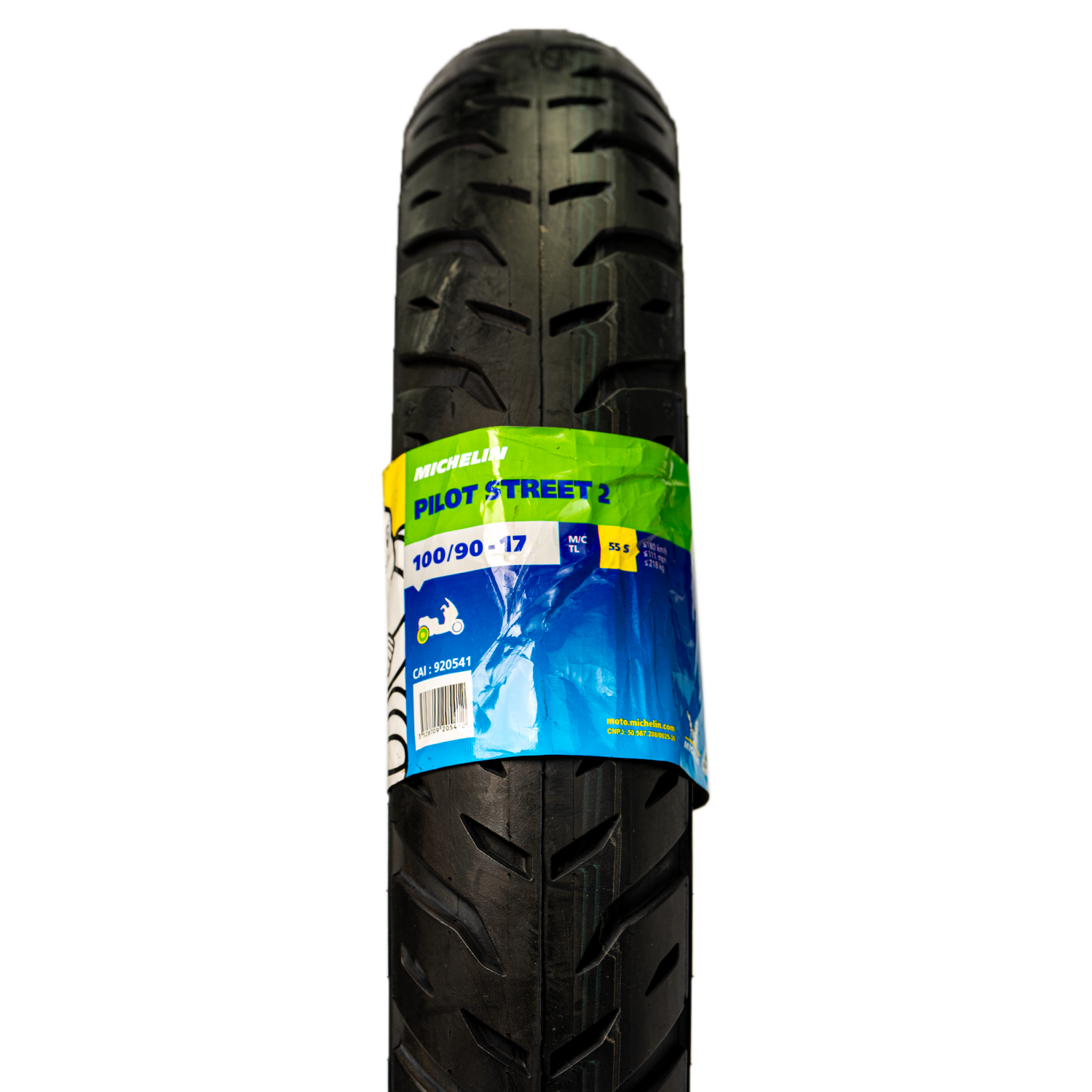 Llanta MICHELIN 100 90-pilot 17 street sellomatic 2