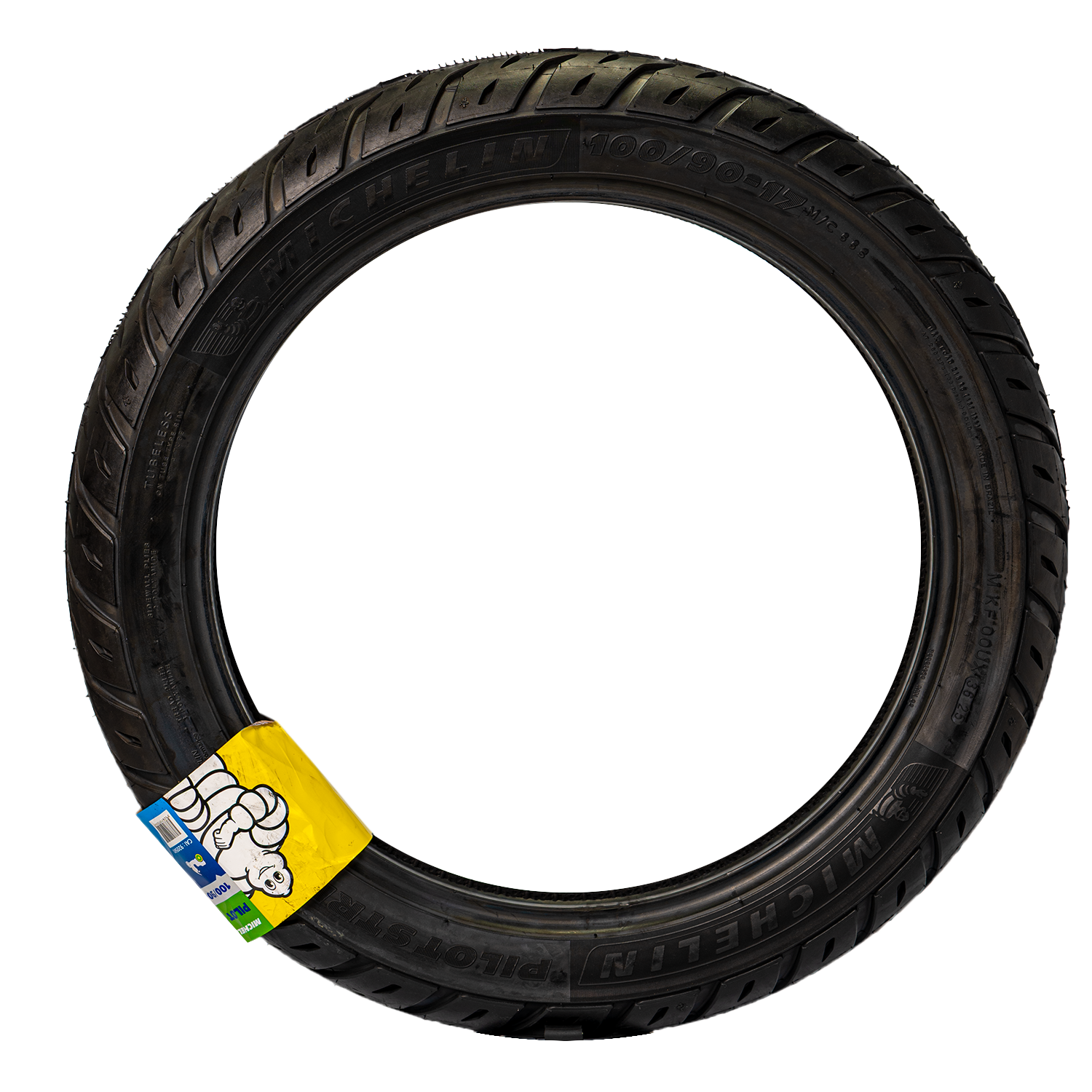 Llanta MICHELIN 100 90-pilot 17 street sellomatic 2