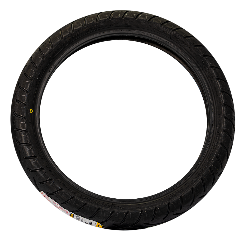 Llanta DUNLOP 100 80-arrowmax 17 gt delantera 601 sellomatic