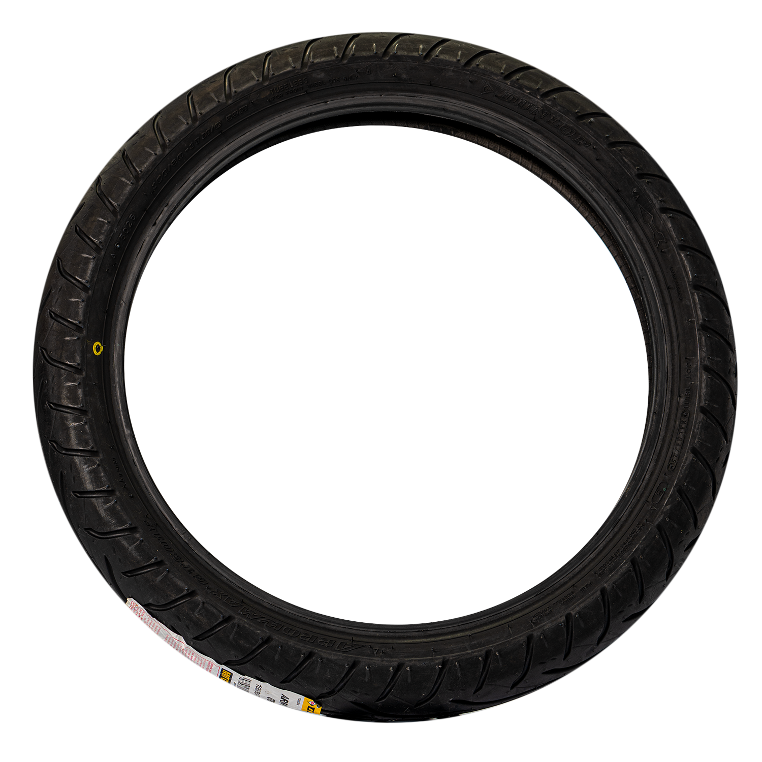 Llanta DUNLOP 100 80-arrowmax 17 gt delantera 601 sellomatic