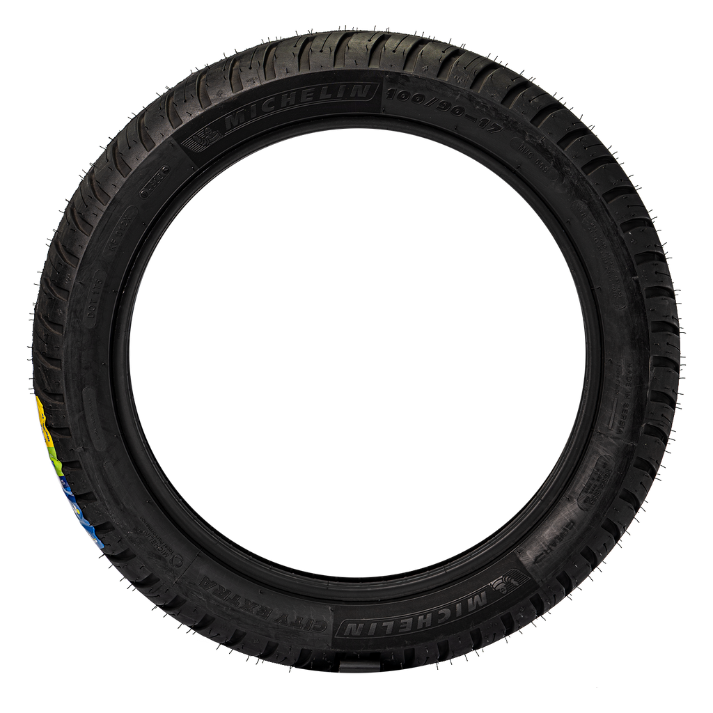 Llanta MICHELIN 100 90-city 17 extra trasera sellomatic