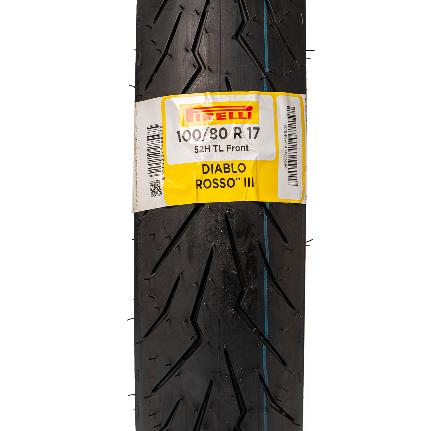 Llanta PIRELLI 100 80r-diablo 17 rosso delantera 3 sellomatic