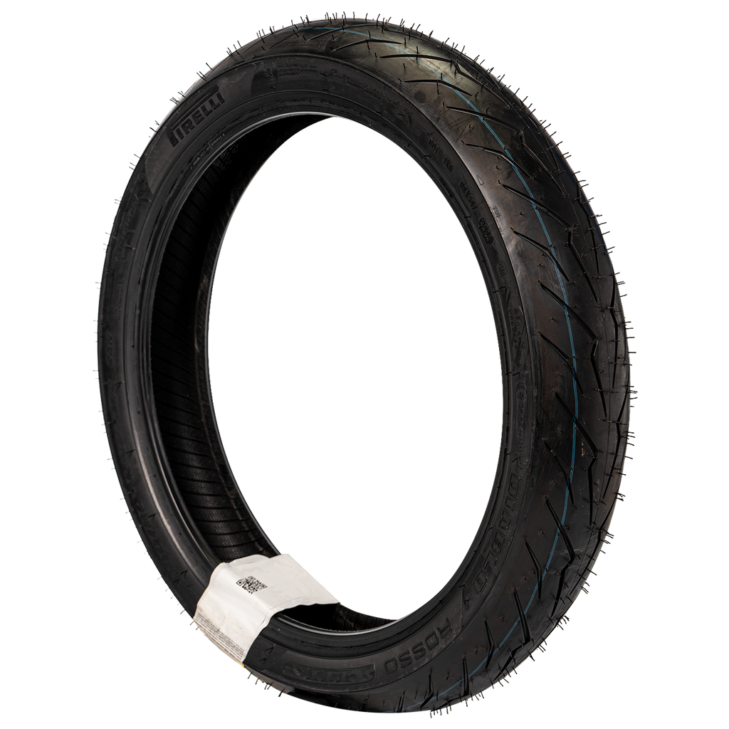 Llanta Pirelli 100 80R-Diablo 17 Rosso Delantera 3 y Más