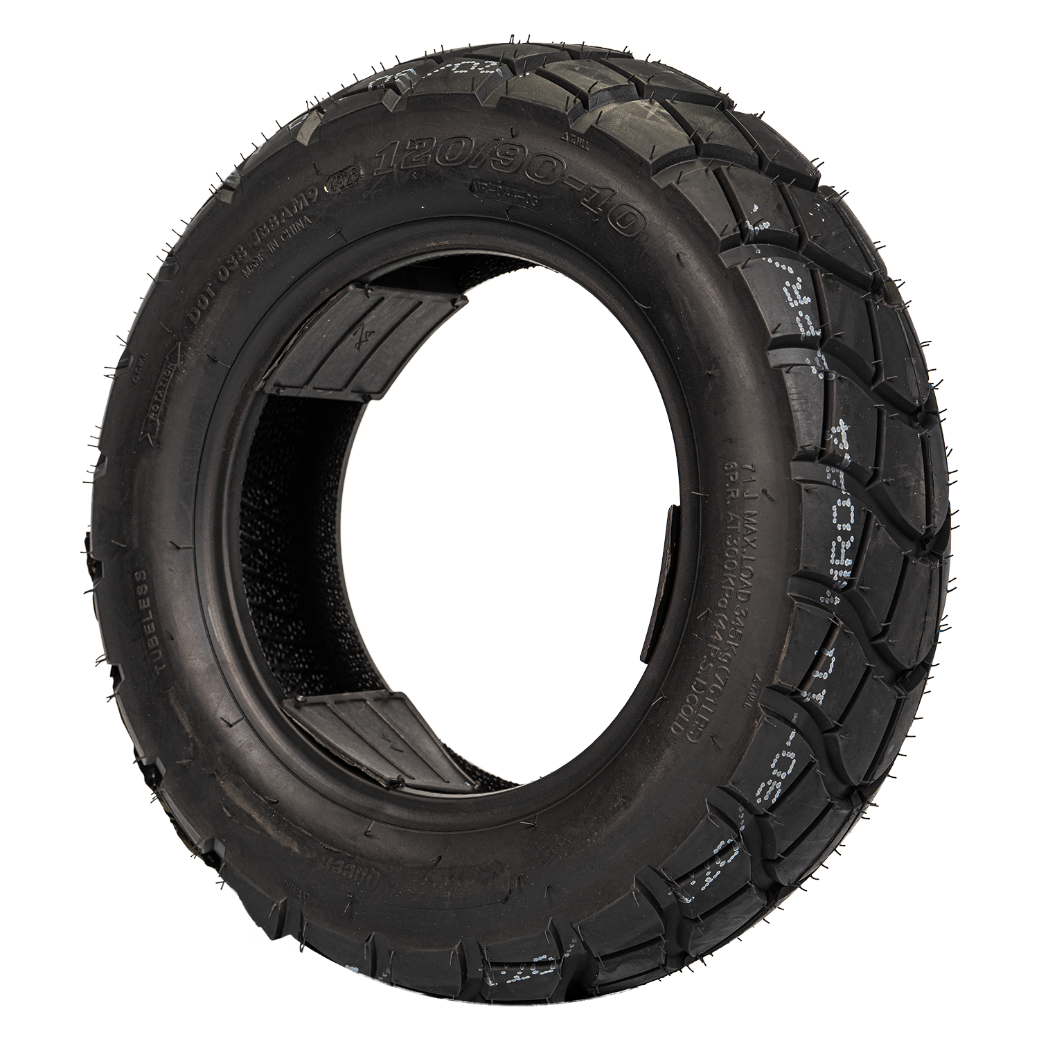 Llanta Queen Tire 120 90-Mr 10Delantera 044 Sellomatic