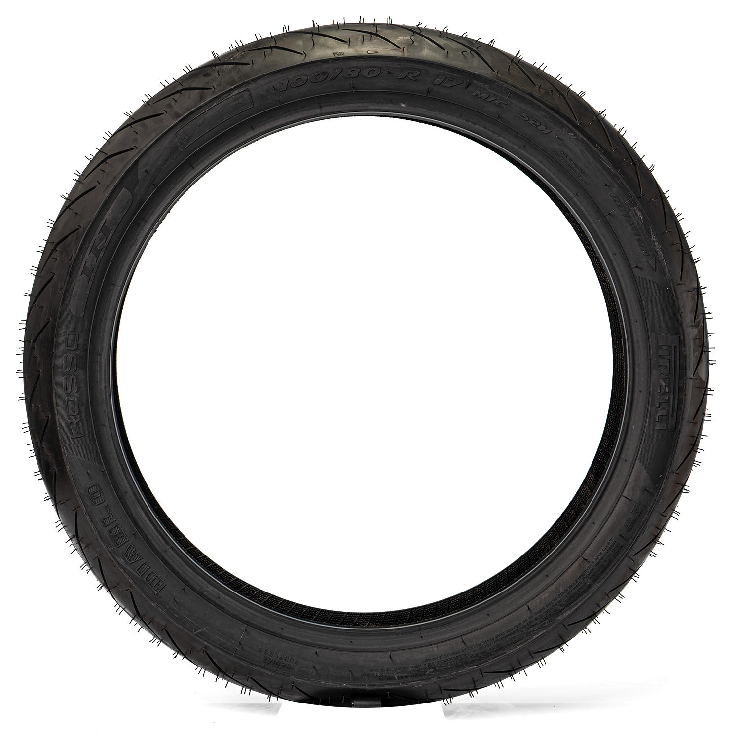 Llanta PIRELLI 100 80r-diablo 17 rosso delantera 3 sellomatic