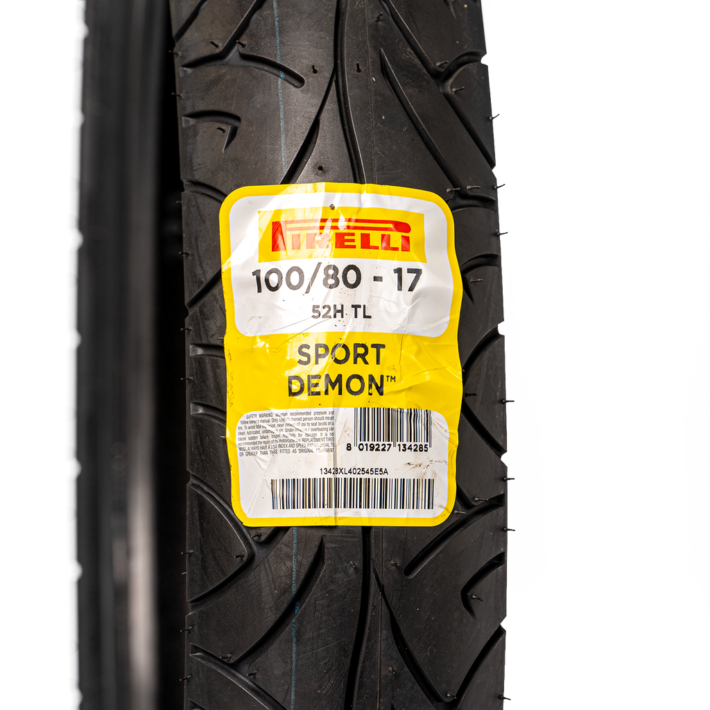 Llanta PIRELLI 100 80-sport 17 demon delantera sellomatic