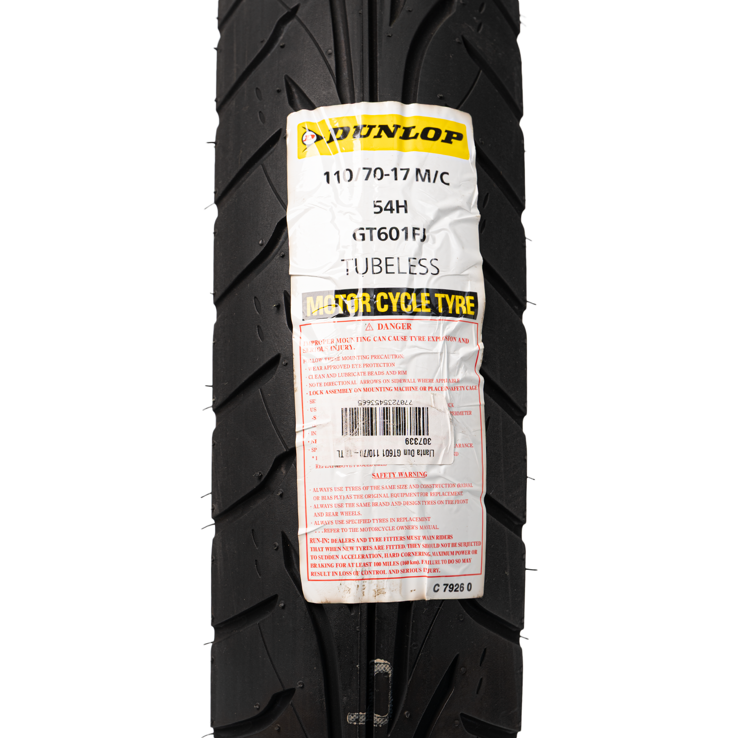Llanta DUNLOP 110 70-arrowmax 17 gt delantera 601 sellomatic