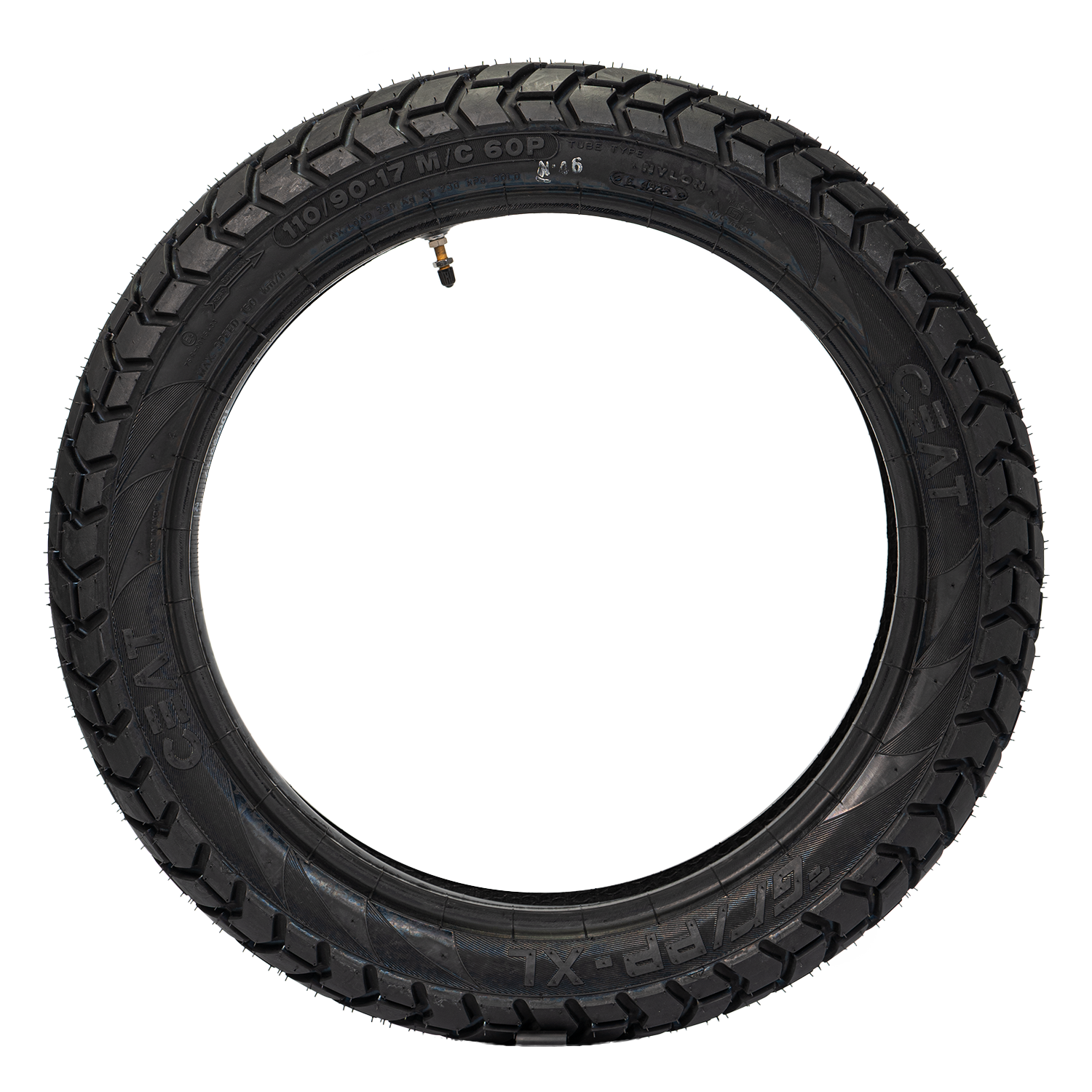 Llanta CEAT 110 90-gripp 17 xl trasera neumatico