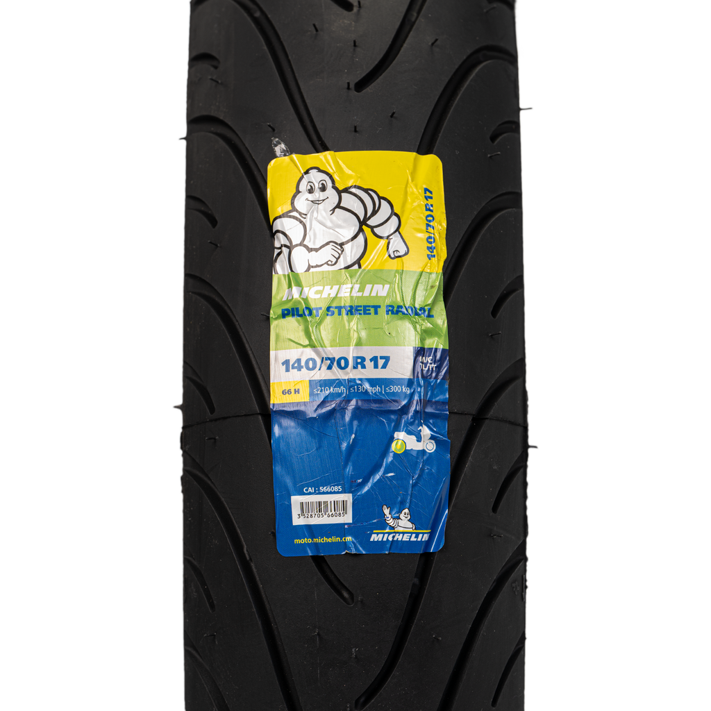 Llanta MICHELIN 140 70r-pilot 17 street radial trasera sellomatic