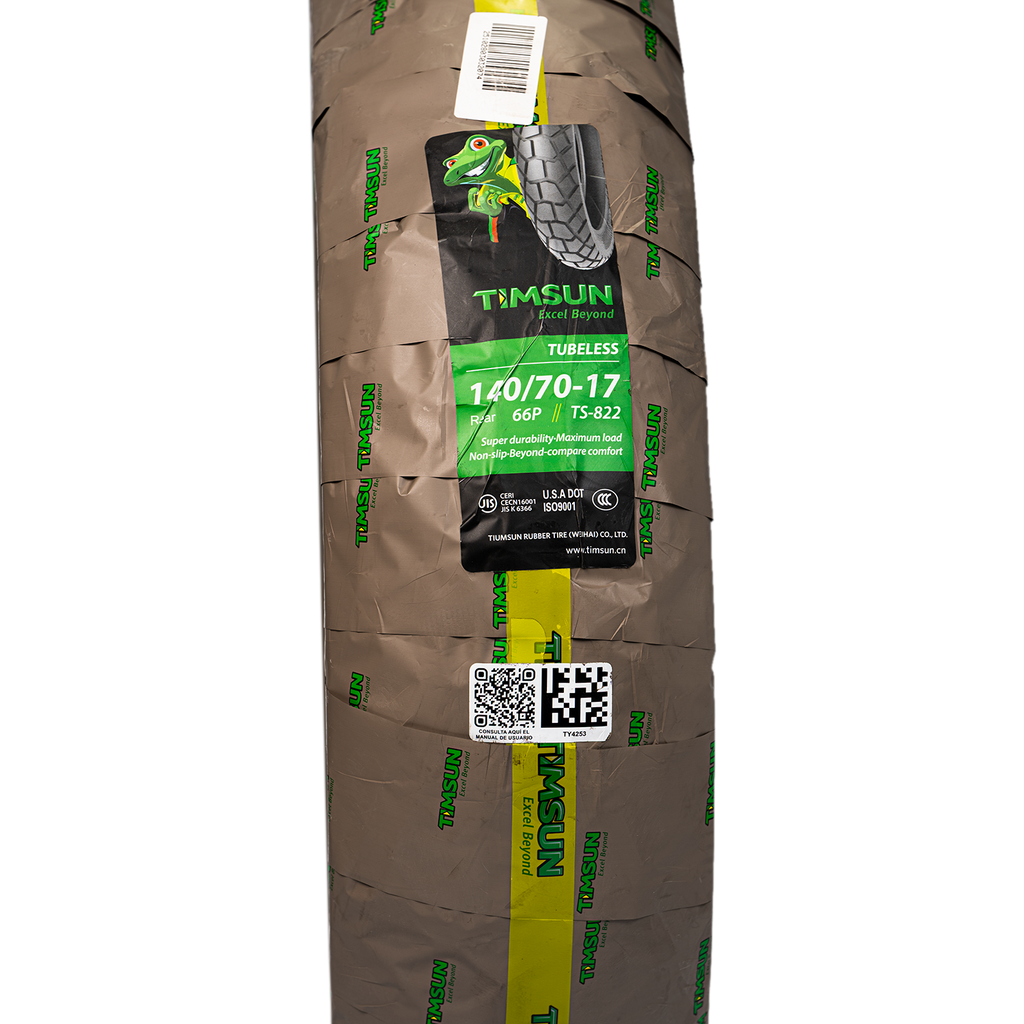 Llanta TIMSUN 140 70-ts 17trasera 822 sellomatic