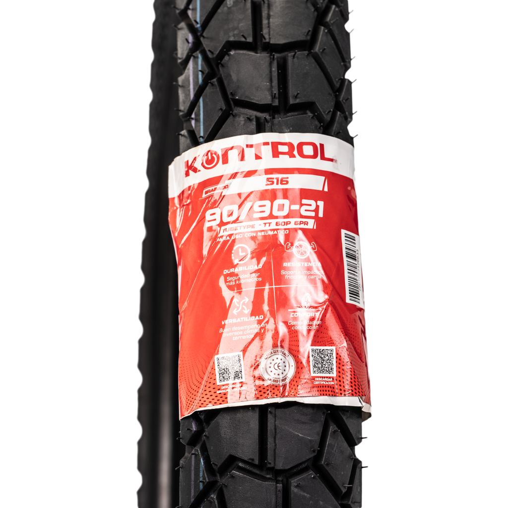 Llanta KONTROL 90 90-th 21delantera 516 neumatico