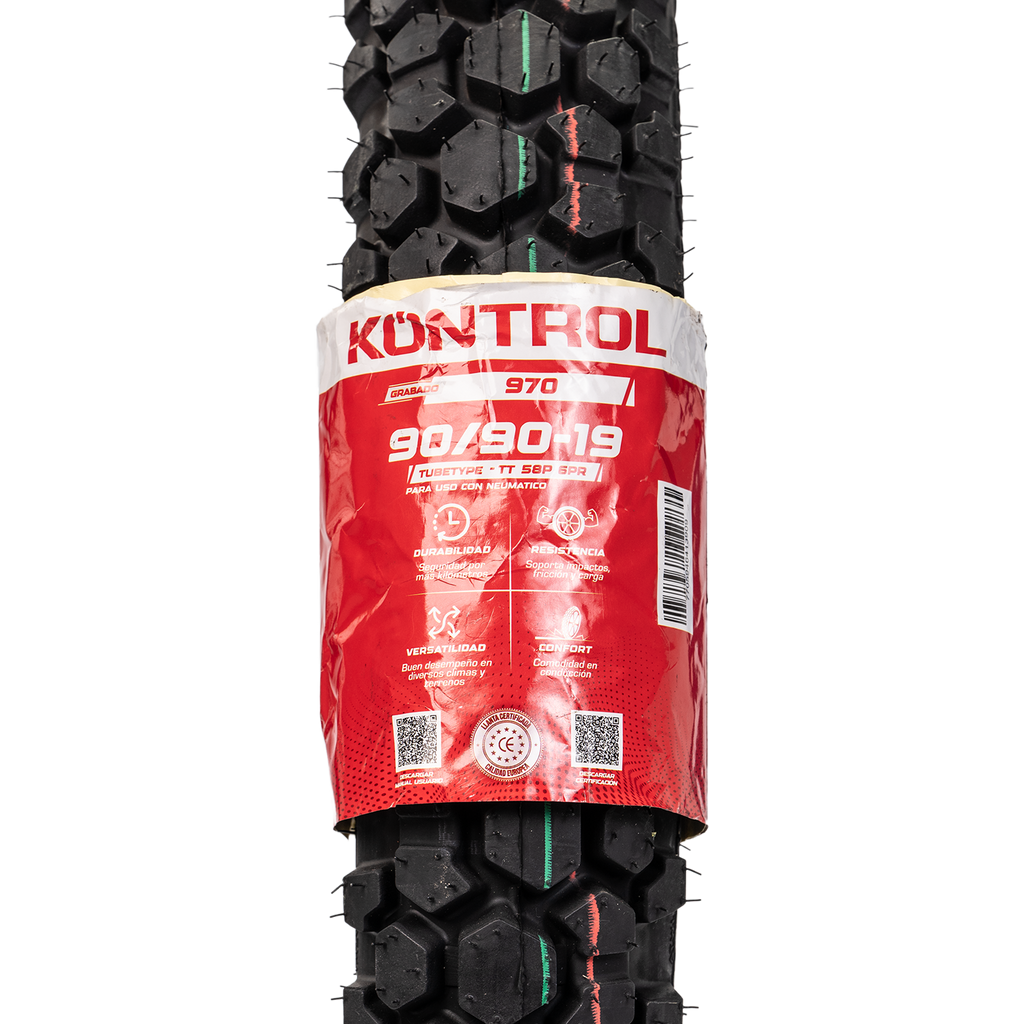 Llanta KONTROL 090 90-19 p- delantera neumatico 1270